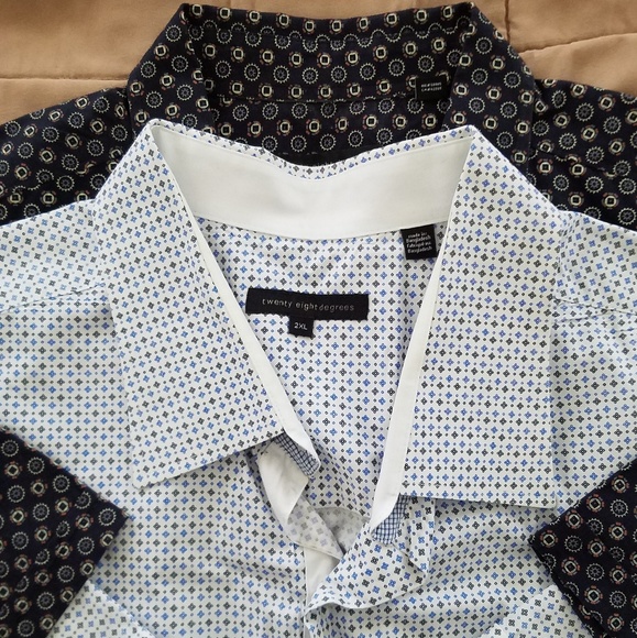 Twenty Eight Degrees Other - Twenty Eight Degrees Men's Button Down Size 2XL